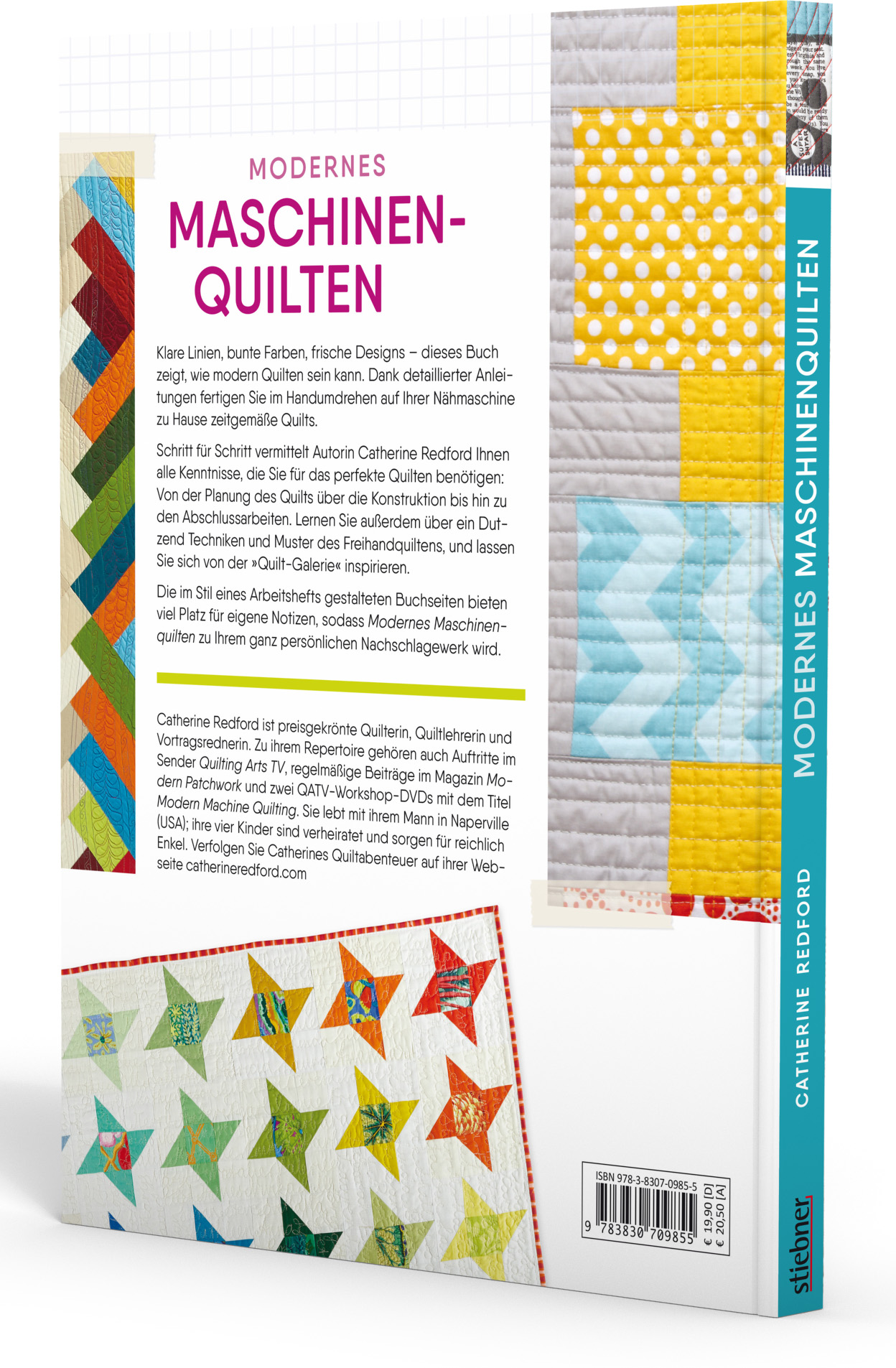 Rückseitencover Modernes Maschinen-Quilten