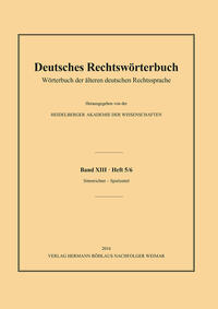 Vorderes Coverbild Deutsches Rechtswörterbuch