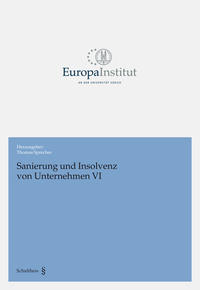 Vorderes Coverbild Sanierung und Insolvenz von Unternehmen VI