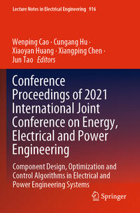 Vorderes Coverbild Conference Proceedings of 2021 International Joint Conference on Energy, Electrical and Power Engineering