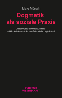 Vorderes Coverbild Dogmatik als soziale Praxis