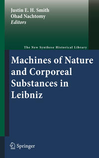 Vorderes Coverbild Machines of Nature and Corporeal Substances in Leibniz