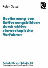 Vorderes Coverbild Bestimmung von Entfernungsbildern durch aktive stereoskopische Verfahren