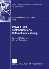 Vorderes Coverbild Umwelt- und kostenorientierte Unternehmensführung