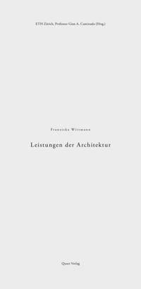 Vorderes Coverbild Leistungen der Architektur