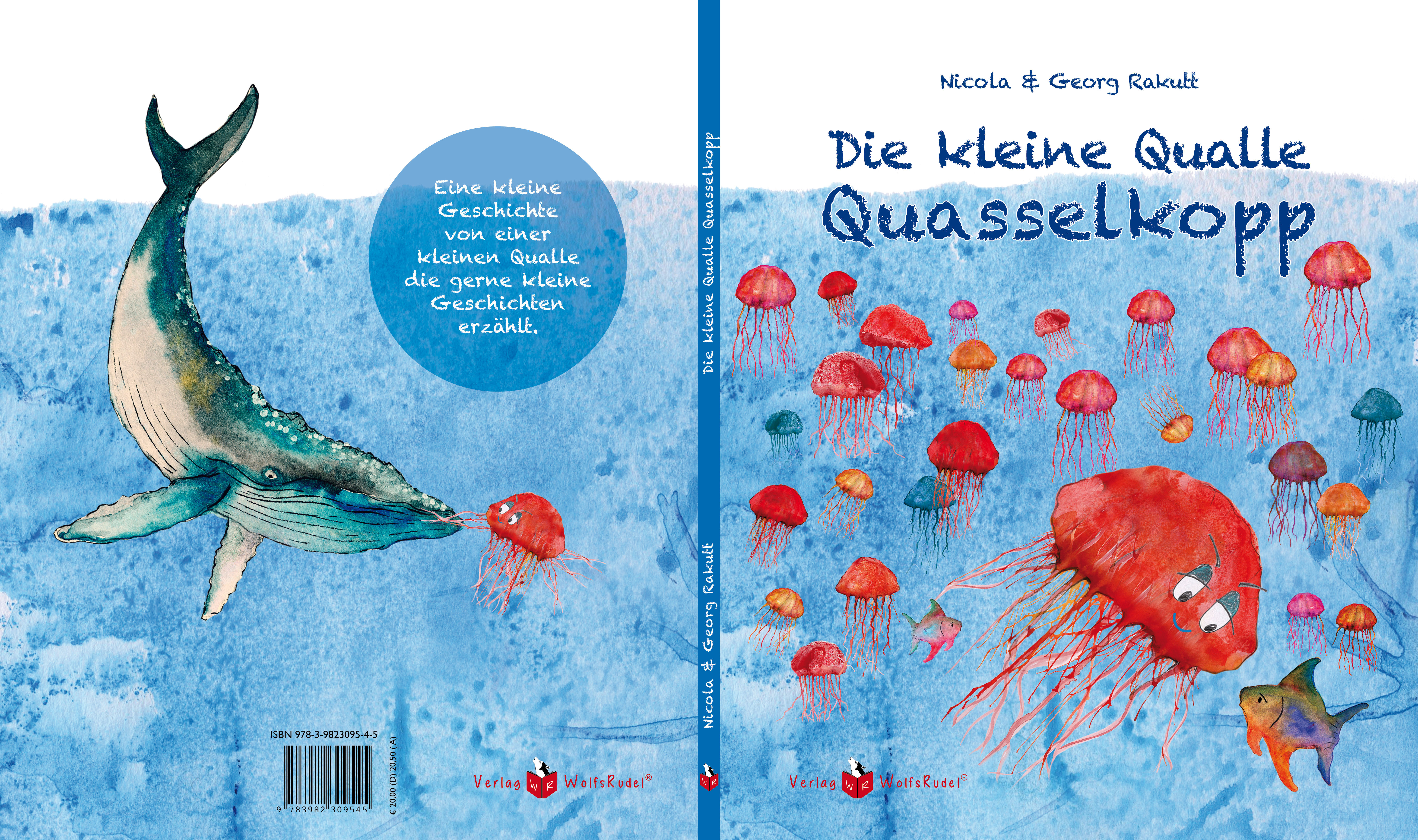 Gesamtes Coverbild Die kleine Qualle Quasselkopp