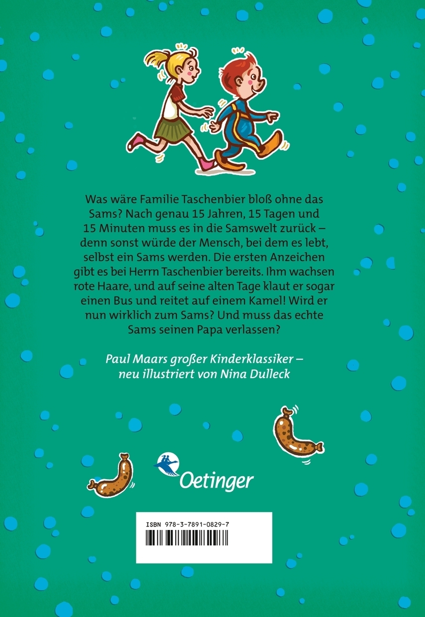 Rückseitencover Das Sams 7. Sams im Glück
