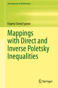 Vorderes Coverbild Mappings with Direct and Inverse Poletsky Inequalities