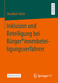 Vorderes Coverbild Inklusion und Beteiligung bei Bürger*innenbeteiligungsverfahren
