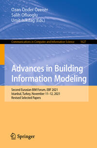 Vorderes Coverbild Advances in Building Information Modeling