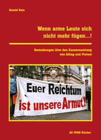 Vorderes Coverbild Wenn arme Leute sich nicht mehr fügen...!