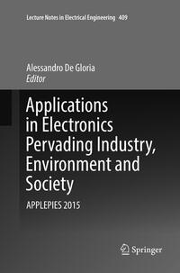 Vorderes Coverbild Applications in Electronics Pervading Industry, Environment and Society