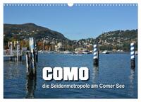 Vorderes Coverbild Como - Seidenmetropole am Comer See (Wandkalender 2025 DIN A3 quer), CALVENDO Monatskalender