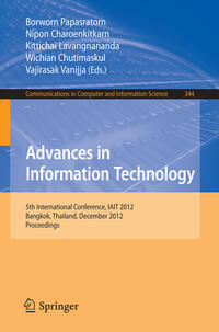 Vorderes Coverbild Advances in Information Technology