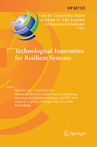 Vorderes Coverbild Technological Innovation for Resilient Systems