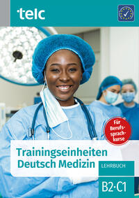 Vorderes Coverbild Trainingseinheiten telc Deutsch Medizin