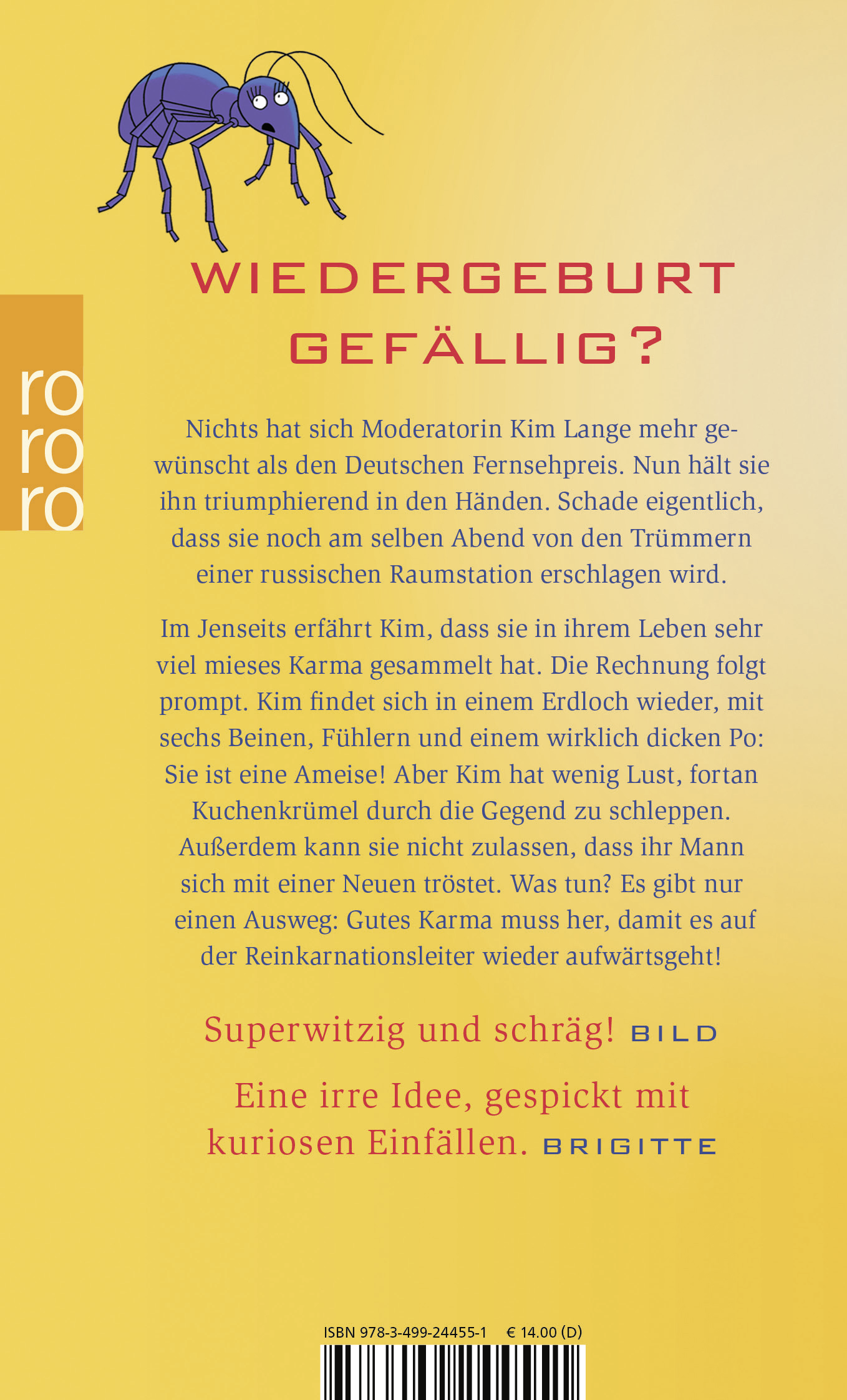 Rückseitencover Mieses Karma