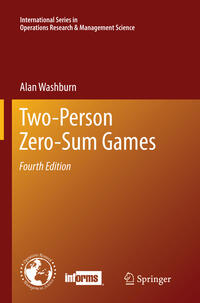 Vorderes Coverbild Two-Person Zero-Sum Games