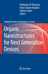 Vorderes Coverbild Organic Nanostructures for Next Generation Devices