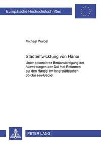 Vorderes Coverbild Stadtentwicklung von Hanoi
