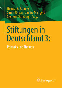 Vorderes Coverbild Stiftungen in Deutschland 3: