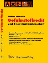 Vorderes Coverbild Gefahrstoffrecht und Chemikaliensicherheit