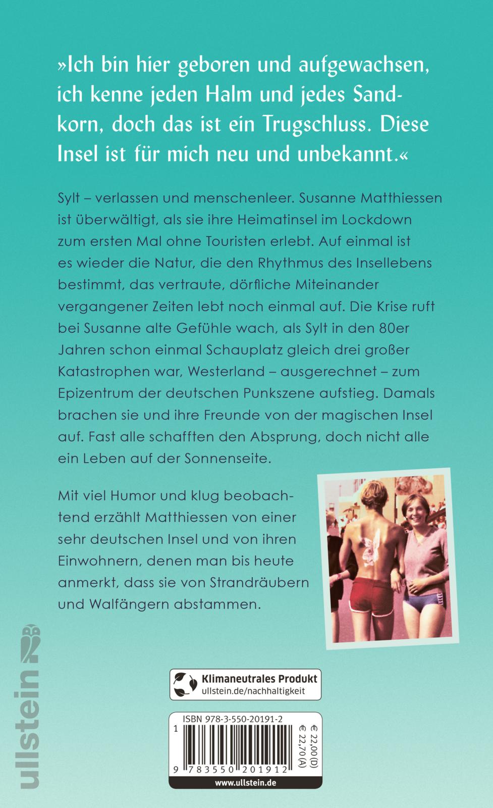 Rückseitencover Diese eine Liebe wird nie zu Ende gehn
