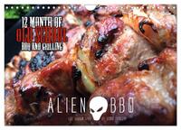 Vorderes Coverbild ALIEN-BBQ 2026 (Wandkalender 2026 DIN A4 quer), CALVENDO Monatskalender