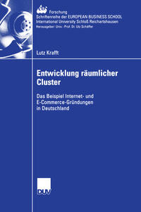 Vorderes Coverbild Entwicklung räumlicher Cluster