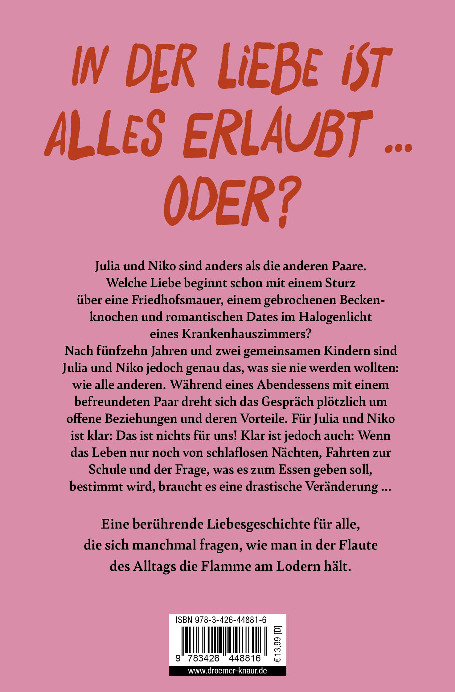 Rückseitencover Liebe mal anders