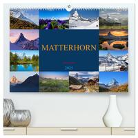 Vorderes Coverbild MATTERHORN Impressionen (hochwertiger Premium Wandkalender 2025 DIN A2 quer), Kunstdruck in Hochglanz