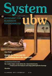 Vorderes Coverbild Giorgio de Chirico und die »Darstellung durch das Gegenteil«