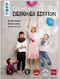 Vorderes Coverbild Nähen mit Jersey: Designer Edition.