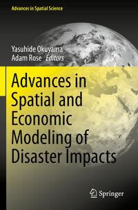 Vorderes Coverbild Advances in Spatial and Economic Modeling of Disaster Impacts