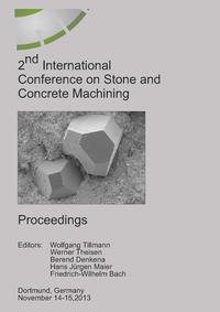 Vorderes Coverbild 2nd International Conference on Stone and Concrete Machining - Proceedings