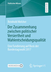 Vorderes Coverbild Der Zusammenhang zwischen politischer Versiertheit und Wahlentscheidungsqualität