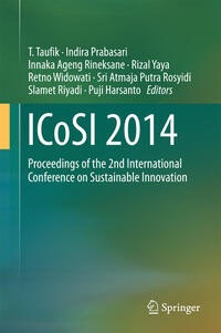 Vorderes Coverbild ICoSI 2014