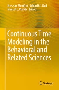 Vorderes Coverbild Continuous Time Modeling in the Behavioral and Related Sciences