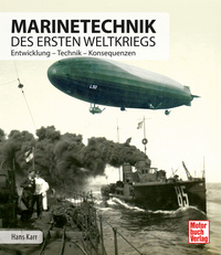 Vorderes Coverbild Marinetechnik des ersten Weltkriegs
