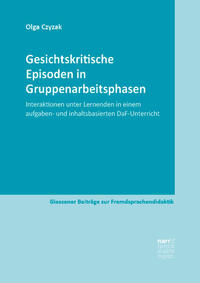 Vorderes Coverbild Gesichtskritische Episoden in Gruppenarbeitsphasen