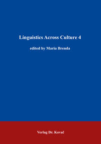 Vorderes Coverbild Linguistics Across Culture 4