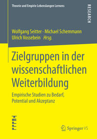 Vorderes Coverbild Zielgruppen in der wissenschaftlichen Weiterbildung