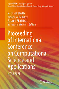 Vorderes Coverbild Proceeding of International Conference on Computational Science and Applications