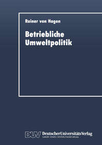 Vorderes Coverbild Betriebliche Umweltpolitik