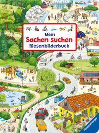 Vorderes Coverbild Mein Sachen suchen Riesenbilderbuch