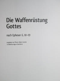 Vorderes Coverbild Die Waffenrüstung Gottes - Epheser 6,10-19
