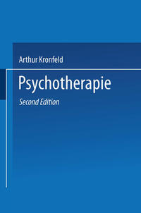 Vorderes Coverbild Psychotherapie