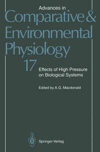 Vorderes Coverbild Effects of High Pressure on Biological Systems