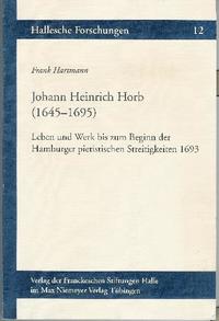 Vorderes Coverbild Johann Heinrich Horb (1645-1695)