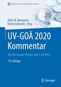 Vorderes Coverbild UV-GOÄ 2020 Kommentar
